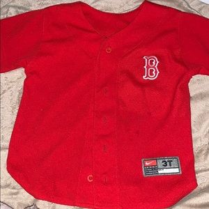 Red Sox button up Jersey